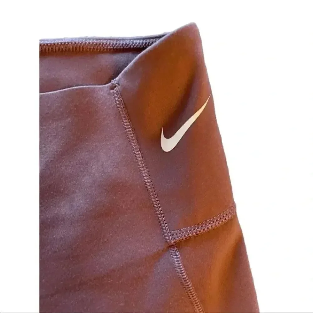 Nike Dri-Fit High Rise Blush Womens Leggings SZ M